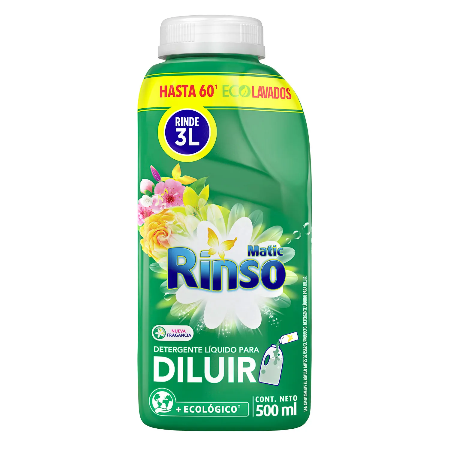 DETER. RINSO LIQ DILUIR 500 ML