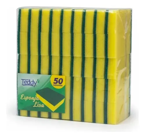 ESPONJA ACANALADA TEDDY X50