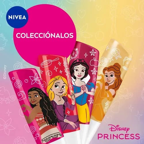 LIP NIVEA DISNEY PRINCESS 4.8GR