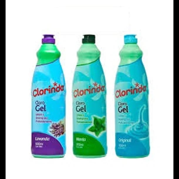 CLORO GEL CLORINDA 900ML