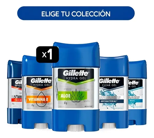 DESODORANTE GILLETTE GEL 82GR