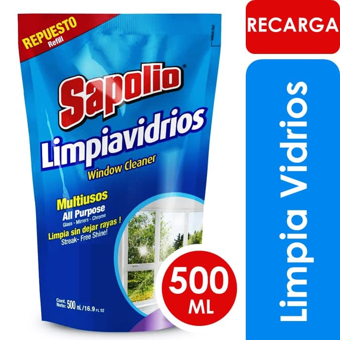 LIMPIA VIDRIO SAPOLIO DP 500ML