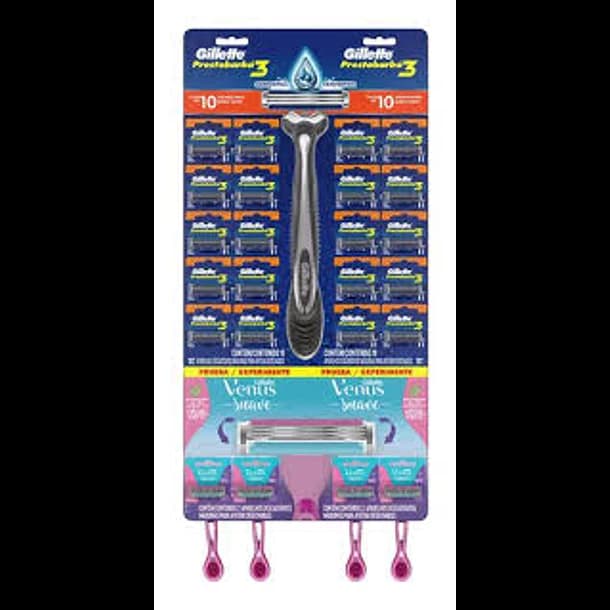 PRESTOBARBAS GILLETTE 3HJ + VENUS X24