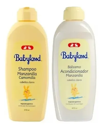 SHAMPOO BABYLAND 410ML