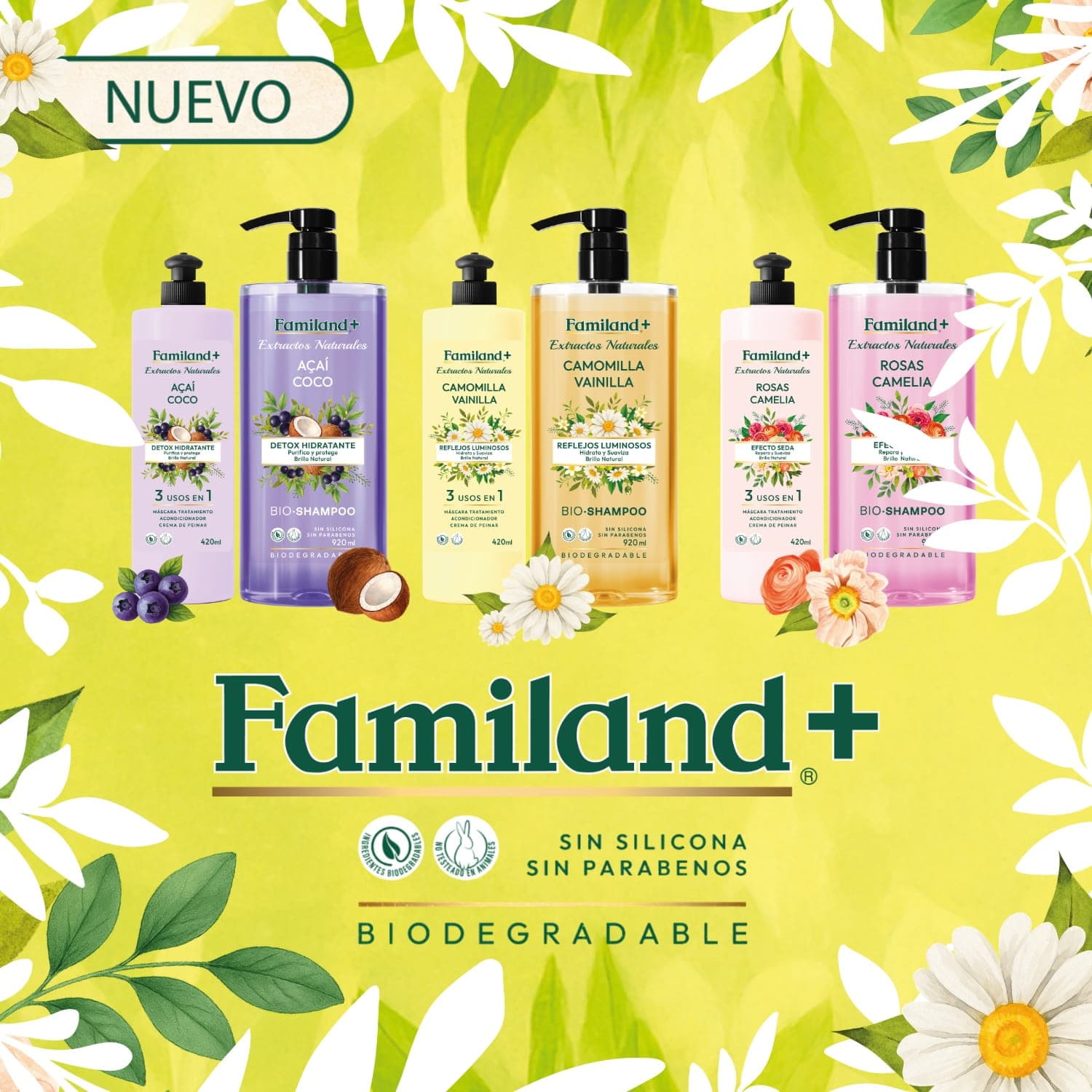 SHAMPOO FAMILAND 920ML
