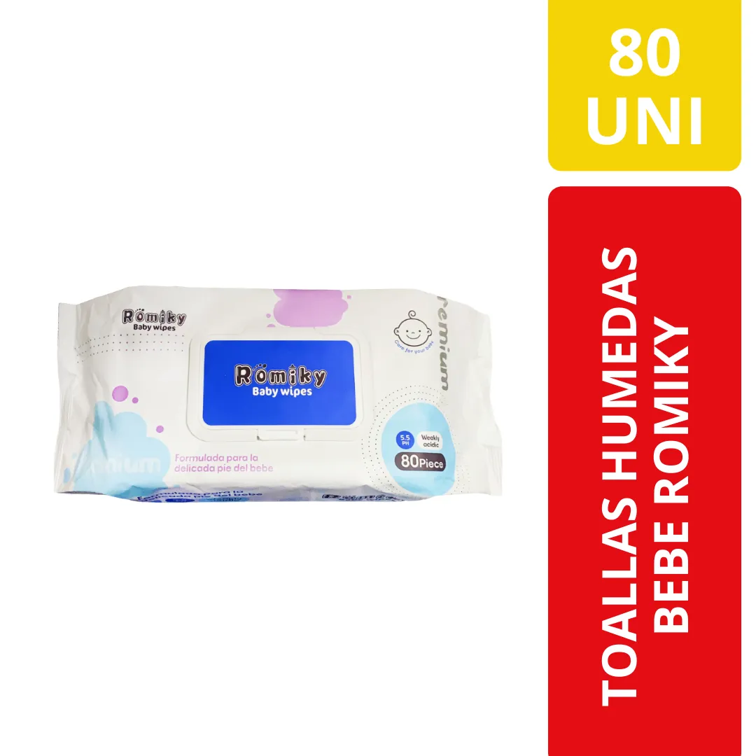 TOALLA HUMEDA ROMIKY X80